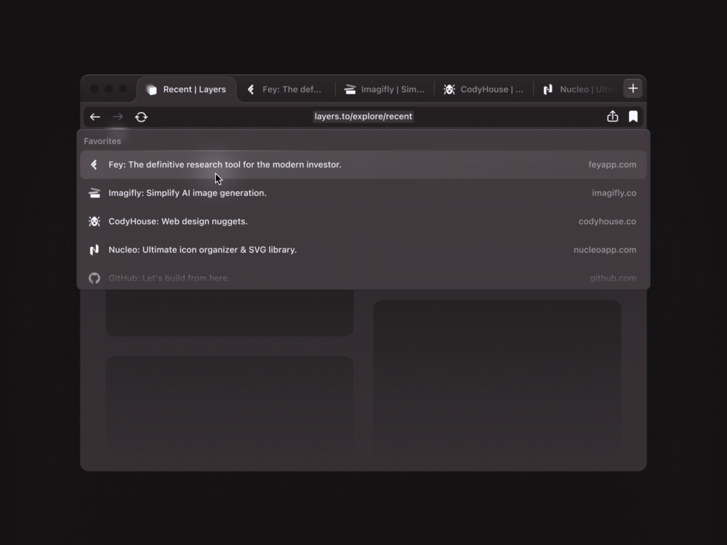 Minimal Browser — Sebastiano Guerriero