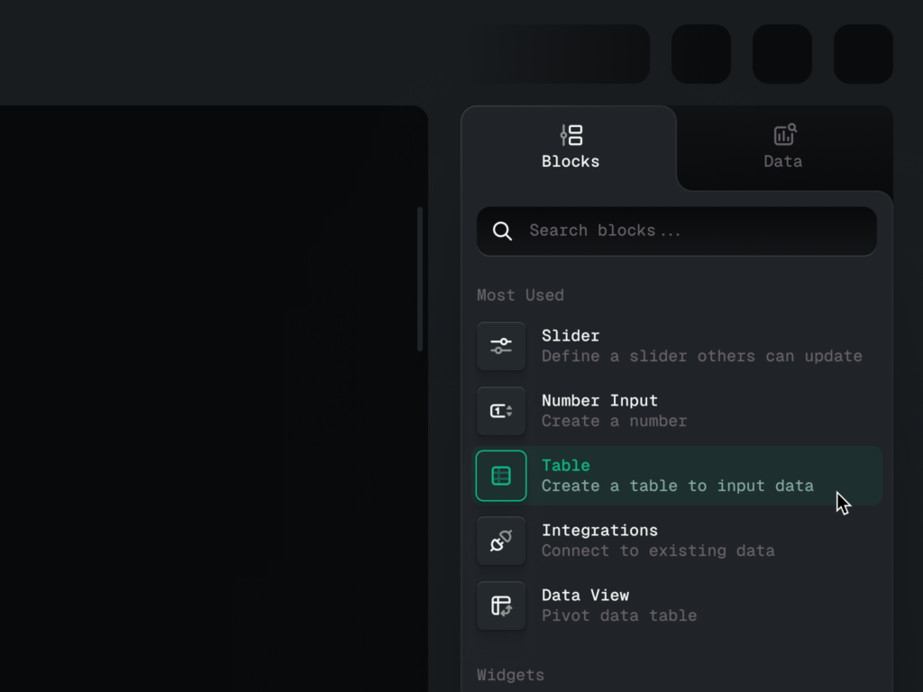 Sidebar Menu — Sebastiano Guerriero