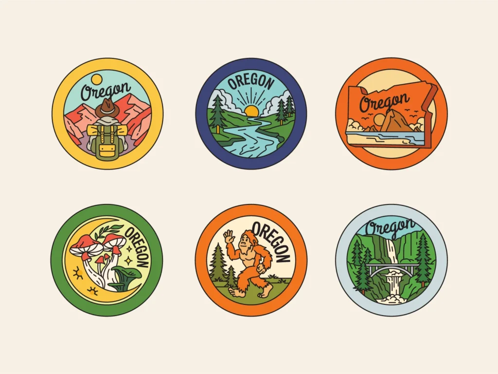 Badge Bomb – série de badges — Skilline
