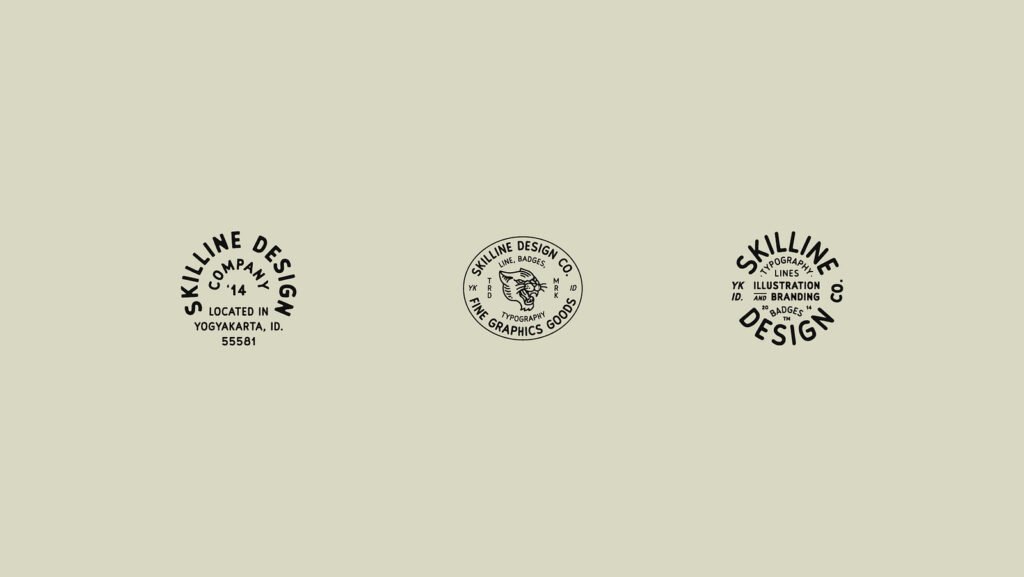 Identity Series – logos au trait — Skilline