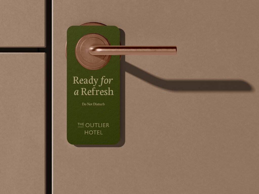 The Outlier Hotel – identité visuelle — Skilline