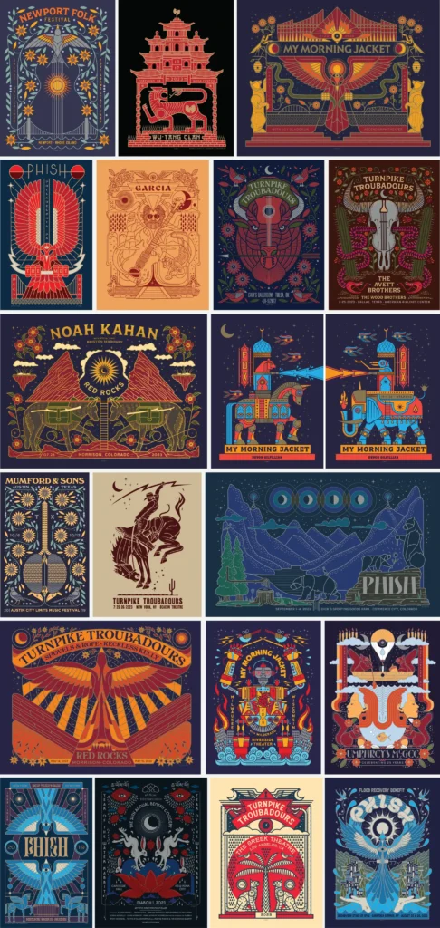 Affiches de concerts (1) — Steely Works
