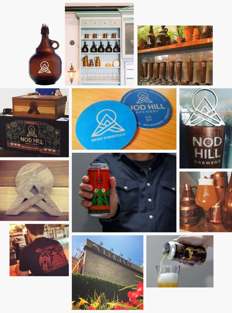 Nod Hill Brewery — brandscapes — Steely Works