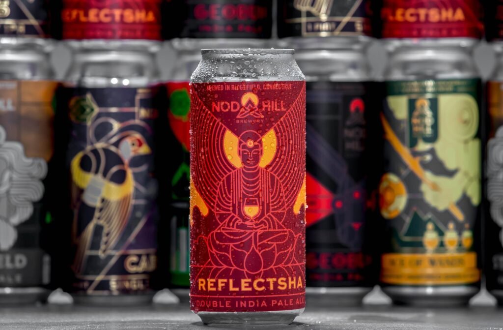 Nod Hill Brewery — identité — Steely Works