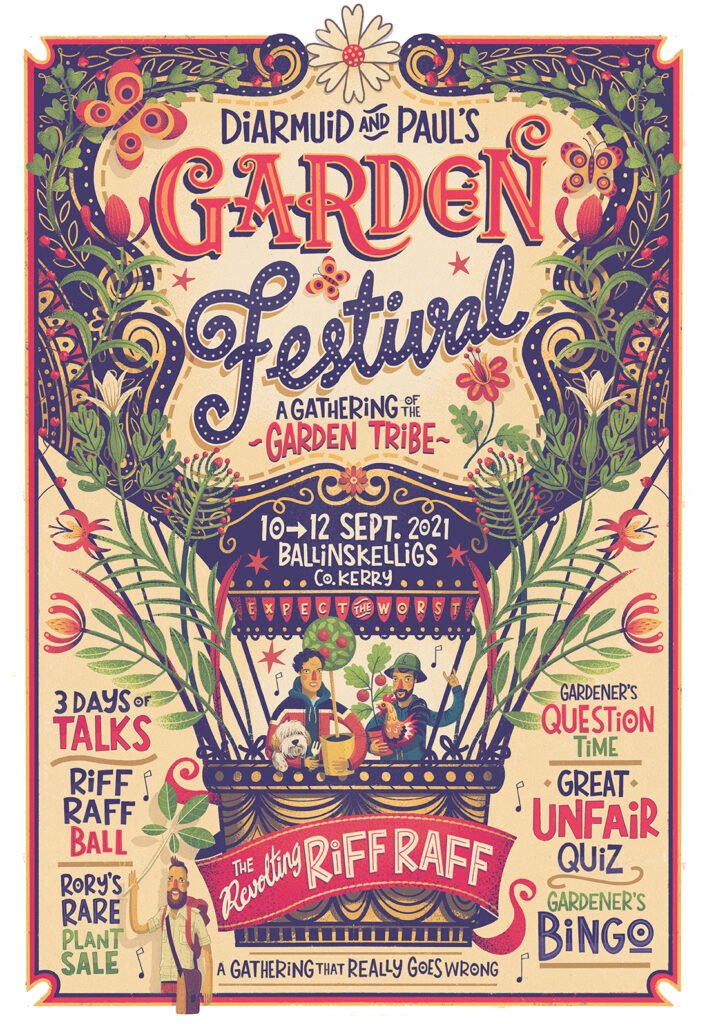 Affiche « Garden Festival » de Diarmuid Gavin — Steve Simpson