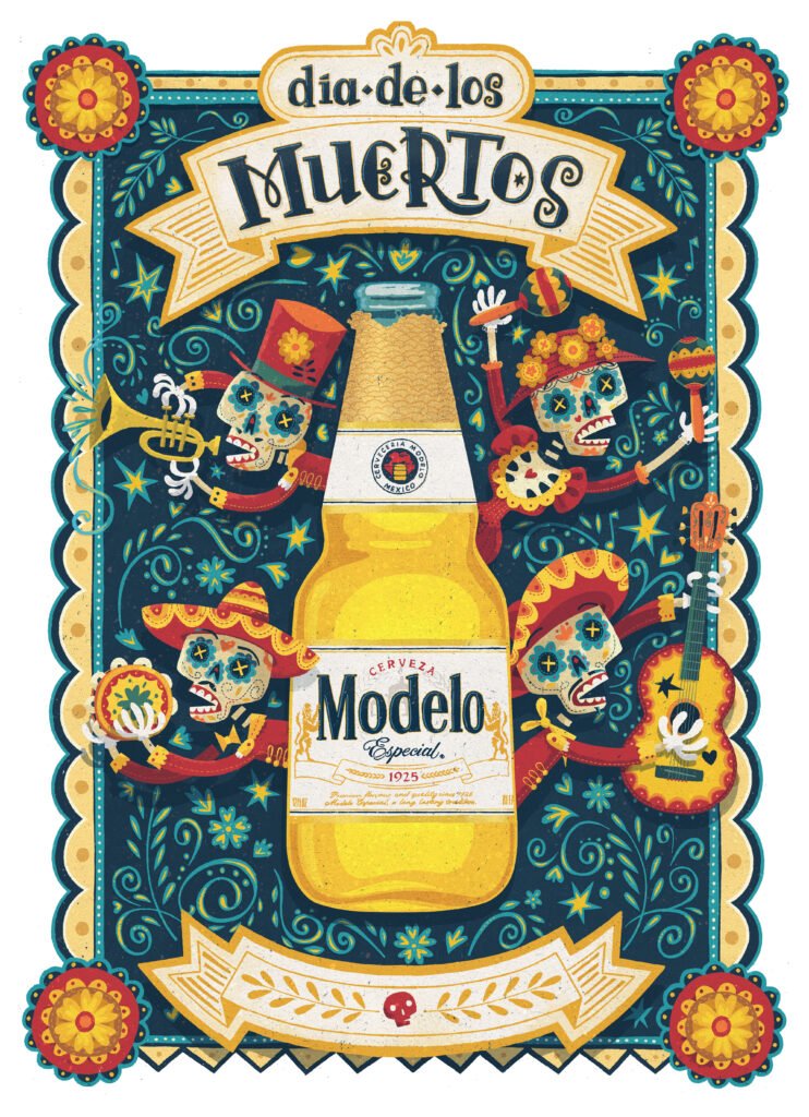 Día de los Muertos – Modelo — Steve Simpson