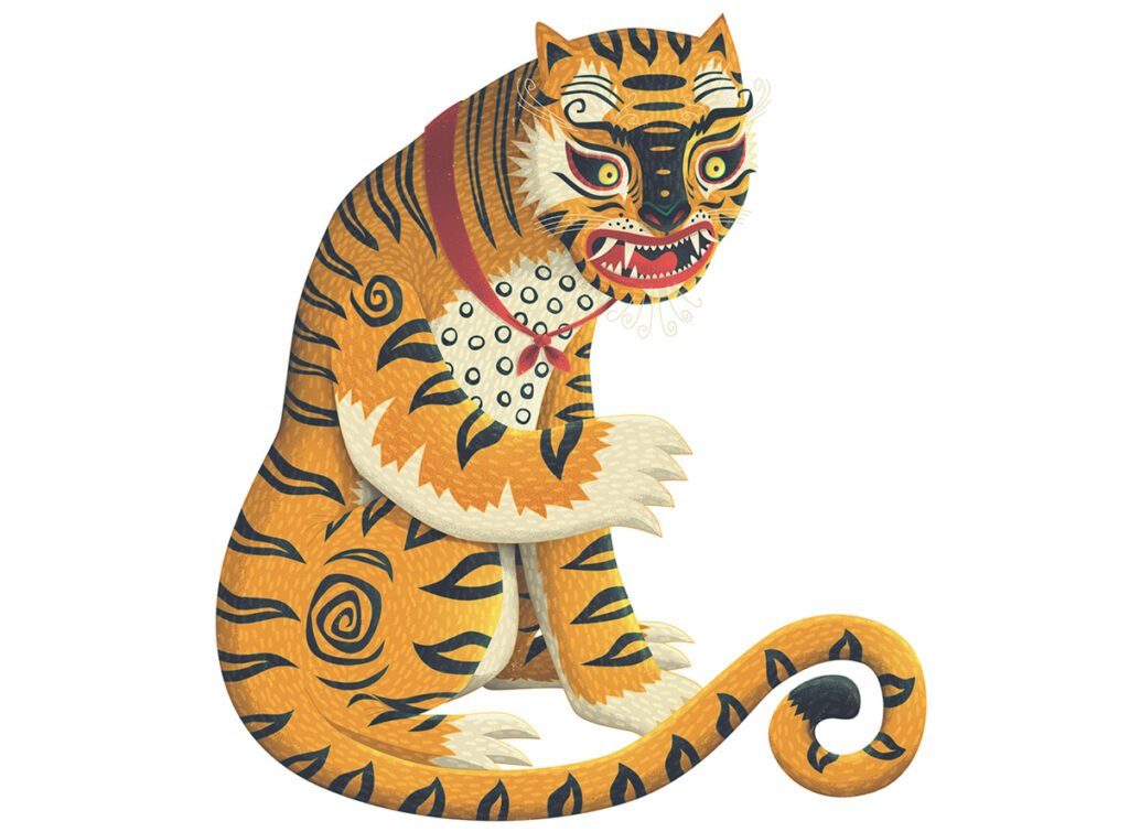 DOMA 도마 – tigre de la fresque (Séoul) — Steve Simpson
