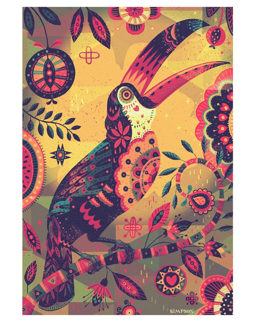 « My Goodness, A Toucan! » — Steve Simpson
