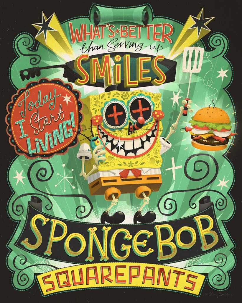 « Picante SpongeBob » — Steve Simpson