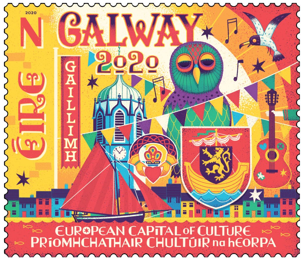 Timbre « Galway 2020 – Capitale européenne de la culture » — Steve Simpson