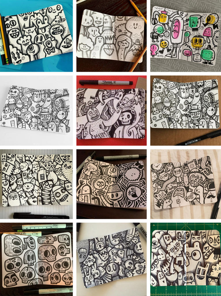 Mini-carnets de croquis — Wotto
