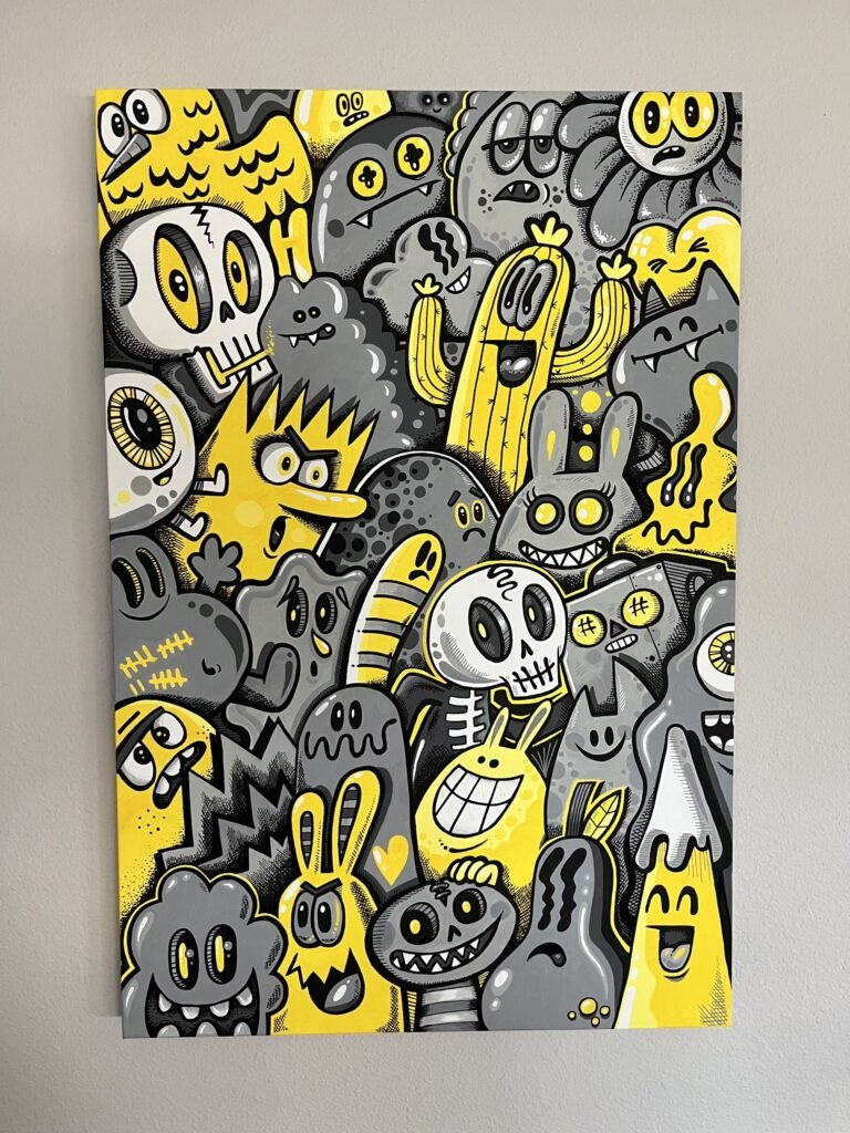 Peinture sur commande privée — Wotto
