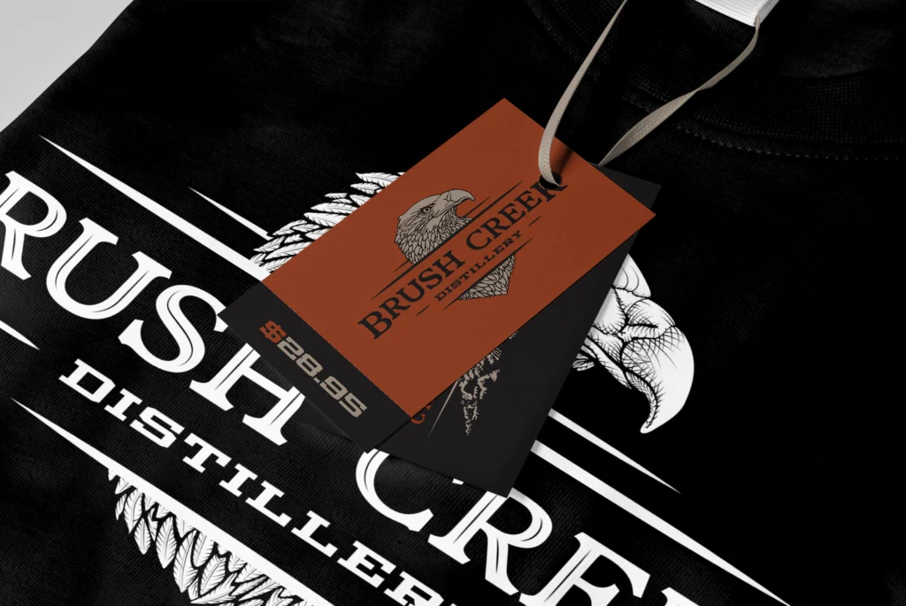 Brush Creek Distillery – merch et étiquettes (Jason Carne) — Closer&Closer