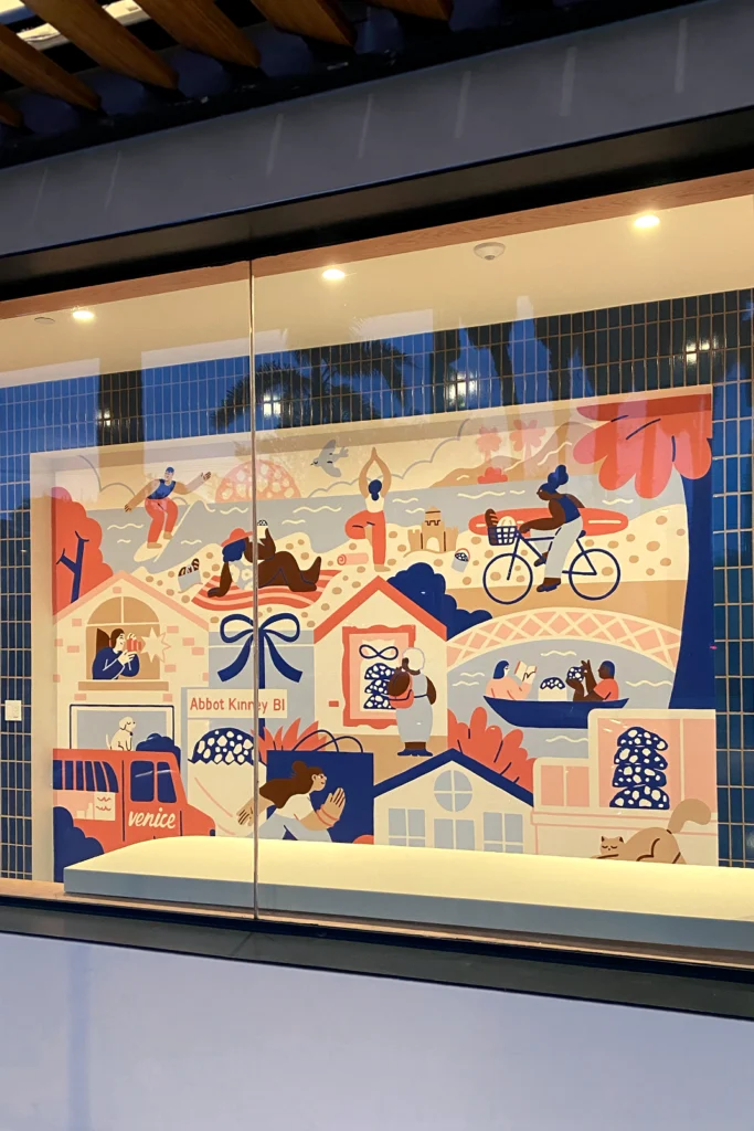 Levain Bakery Venice – fresque (Janice Chang) — Closer&Closer