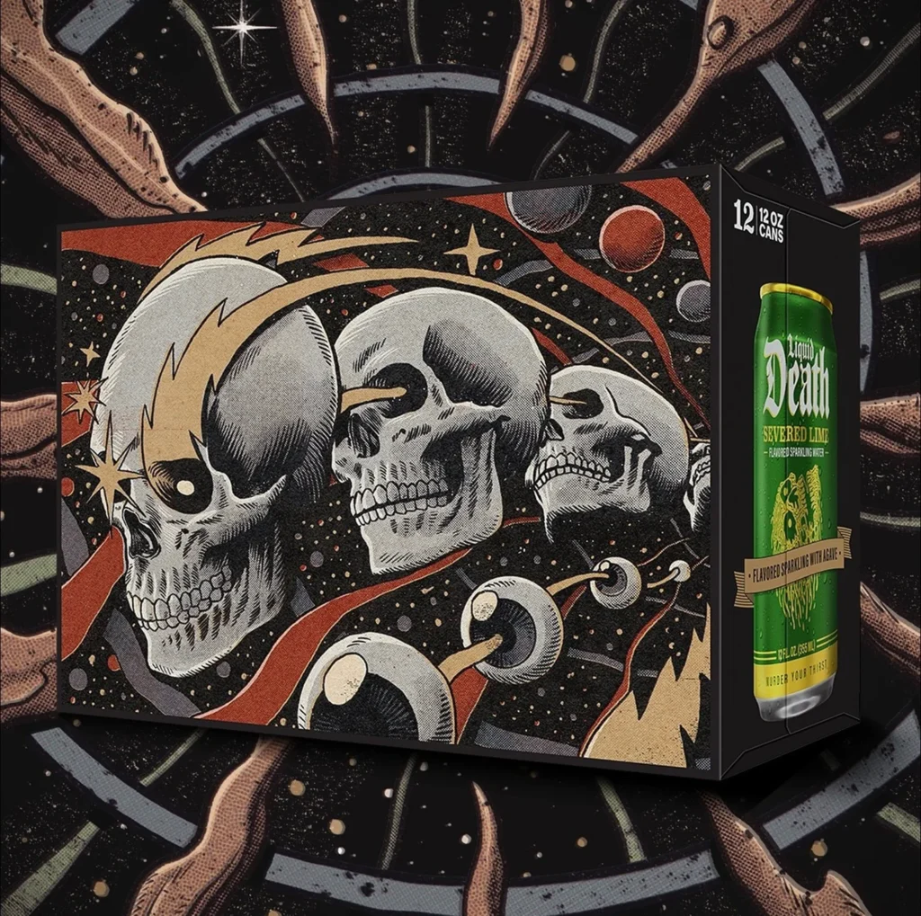 Liquid Death – packaging (Pedro Correa) — Closer&Closer