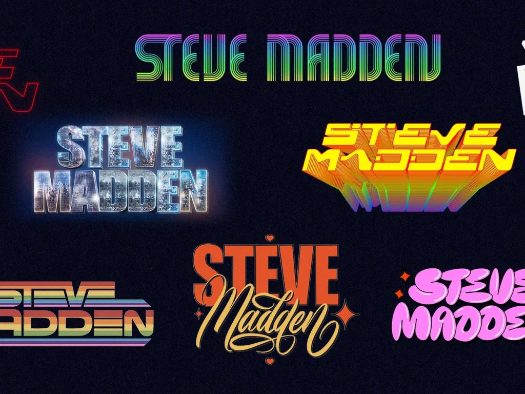 Steve Madden – lettering campagne de printemps (Agustina Gastaldi) — Closer&Closer