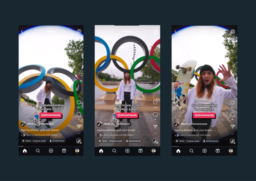 TikTok x JO de Paris – plan de projet et images fixes (Jake Williams) — Closer&Closer