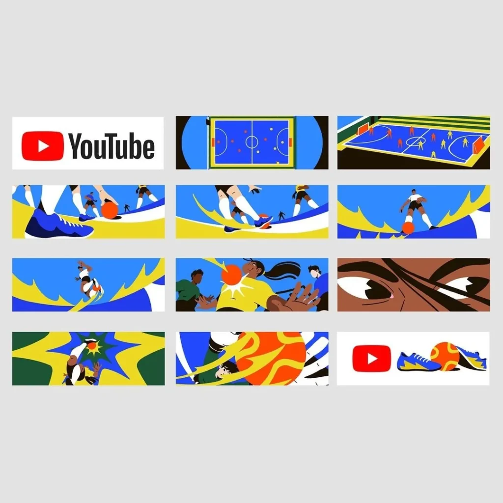 YouTube Coupe du monde de futsal – storyboard final (Lucas Wakamatsu) — Closer&Closer