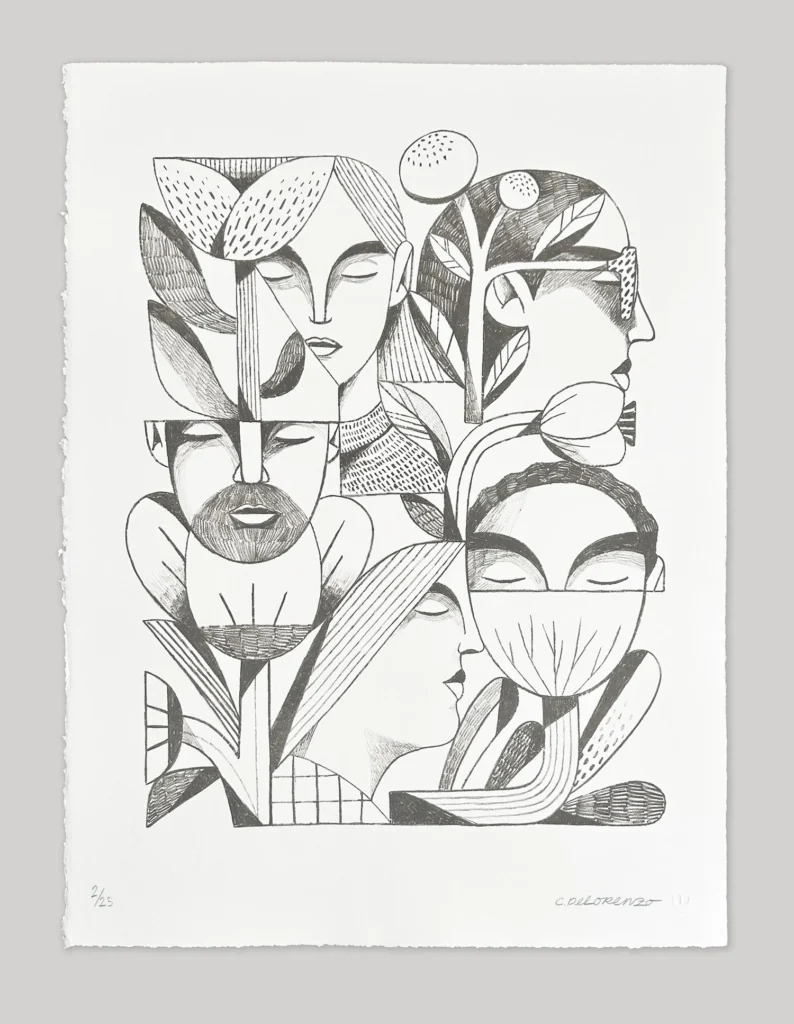 « Five Flowers » — l'image entière — Chris DeLorenzo