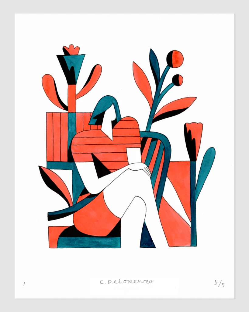 « I Won't Be Long » — tirage giclée — Chris DeLorenzo