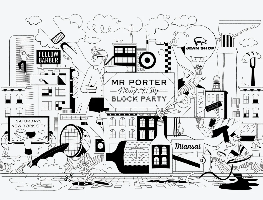 Mr Porter — Block Party NYC — Chris DeLorenzo