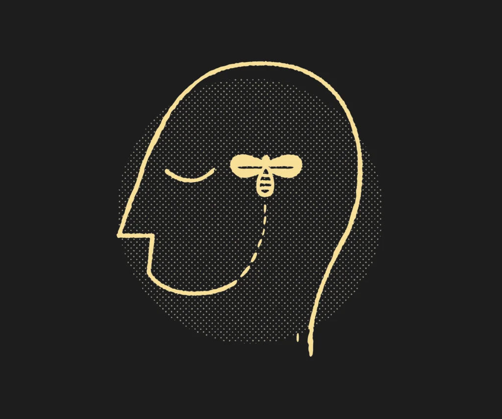 True Honey Co. — illustration d'emballage — Chris DeLorenzo