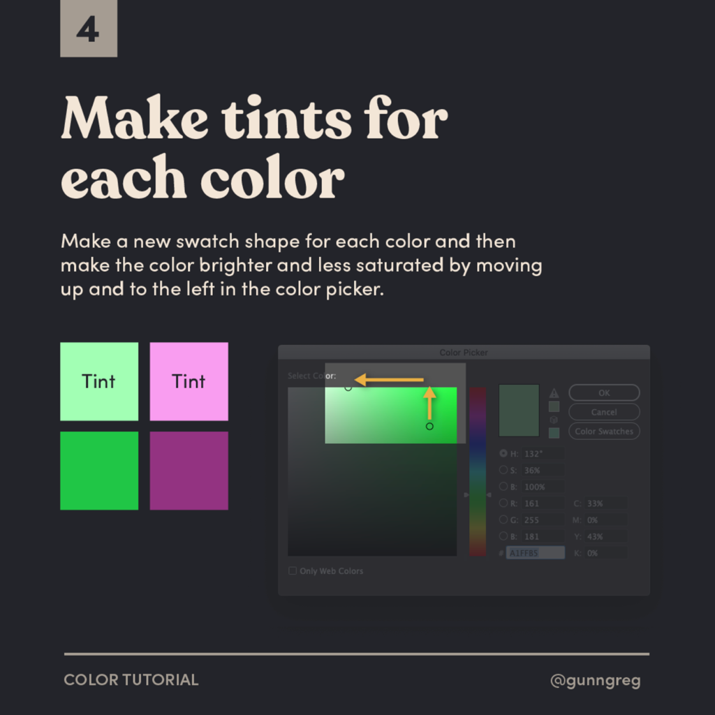 Palette – construction des teintes — Chris Do