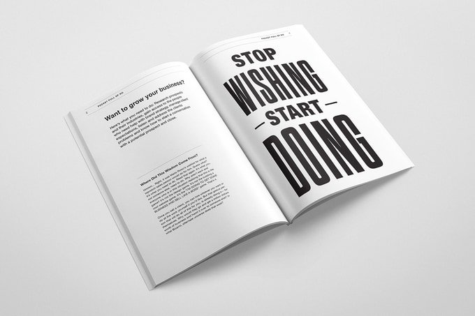 Pocket Full of Do – maquette de double page — Chris Do