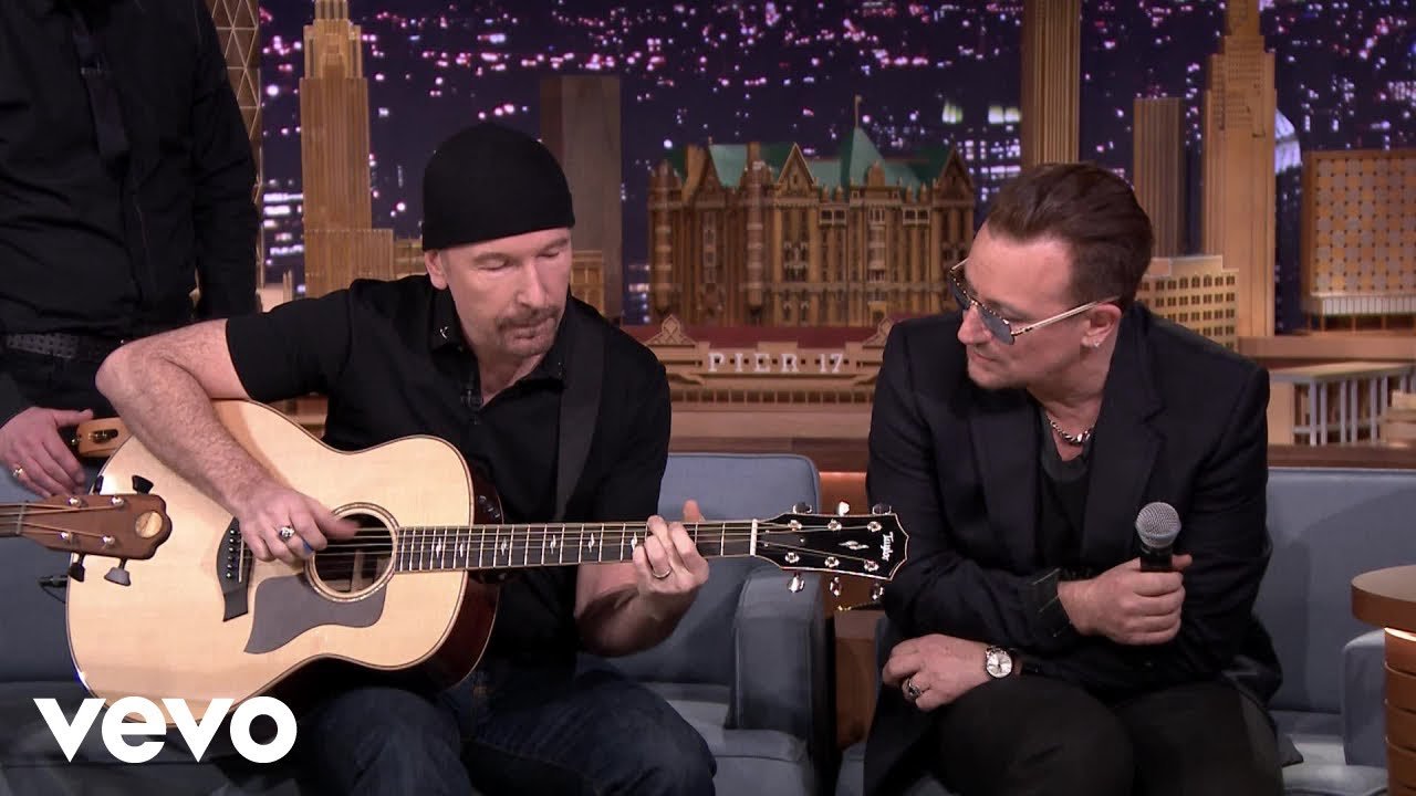 Image de la vidéo Ordinary Love (Live on The Tonight Show) par U2