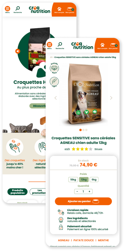 Croq-Nutrition – version mobile — Cominup