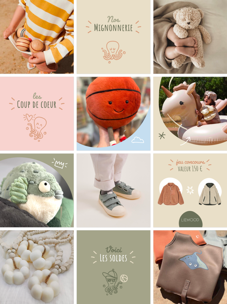 En Pagaille ! – grille Instagram — Cominup