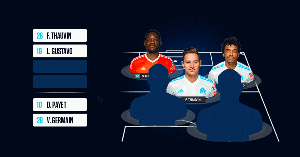 Olympique de Marseille – animation écran géant — Cominup