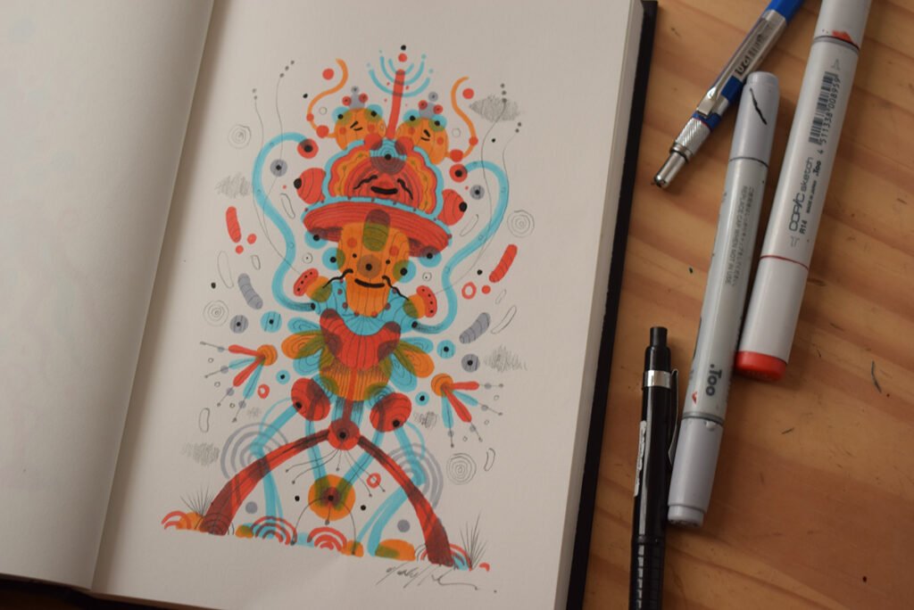 Créature symétrique — Cristobal Ojeda Newfren