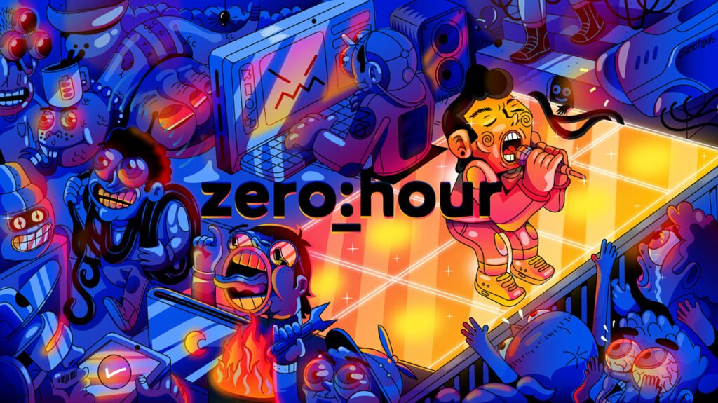 Fresque « zero:hour » — Cristobal Ojeda Newfren