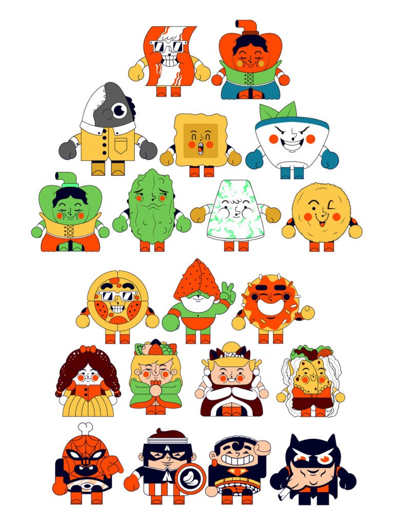 Galerie de personnages — Cristobal Ojeda Newfren