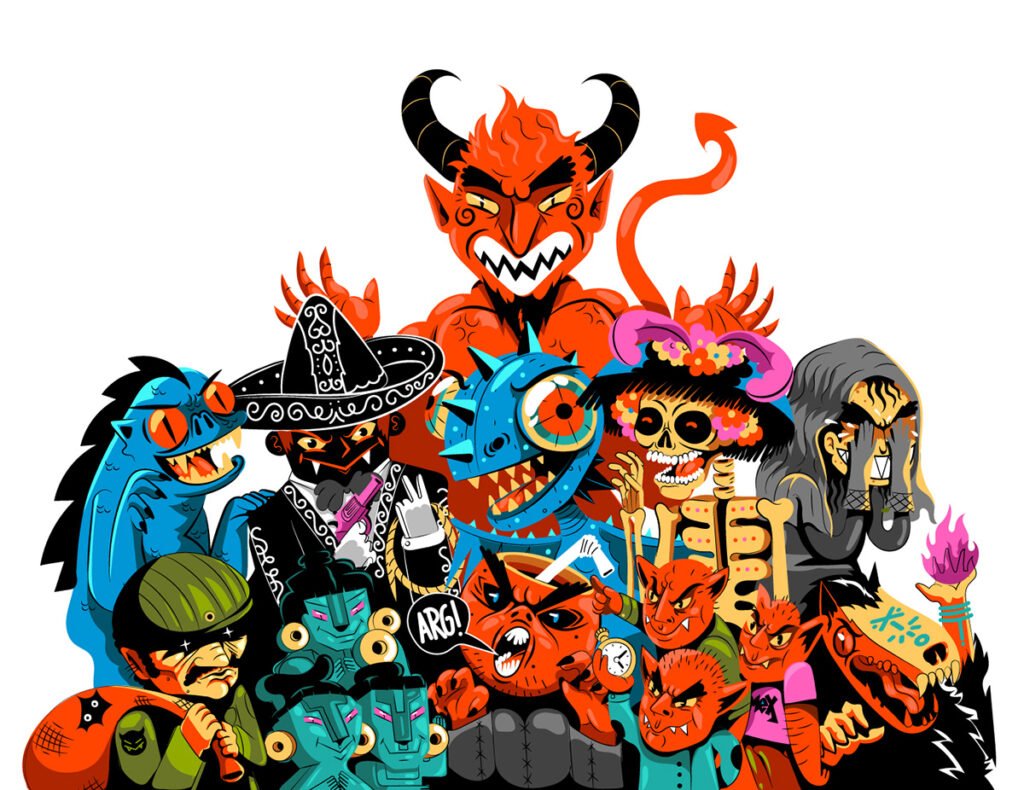 La bande des diables — Cristobal Ojeda Newfren