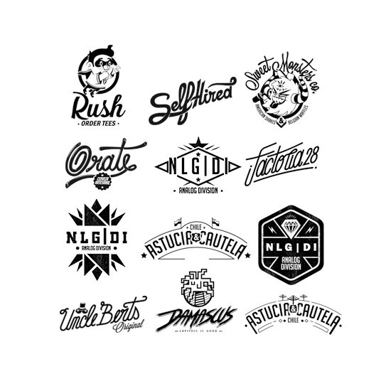 La collection de logos — Cristobal Ojeda Newfren