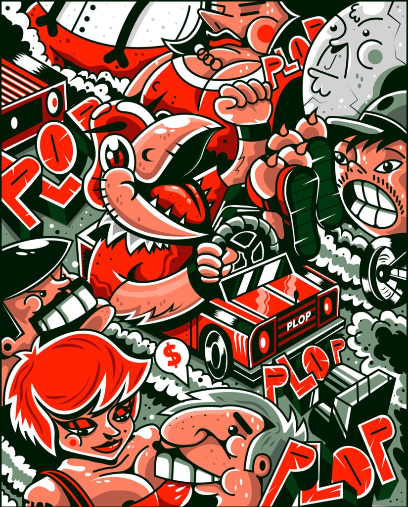 L’affiche Condorito — Cristobal Ojeda Newfren