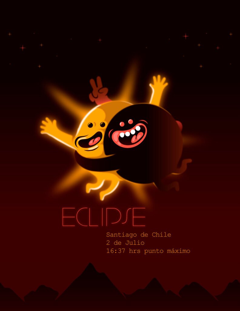 L’affiche « Eclipse » — Cristobal Ojeda Newfren
