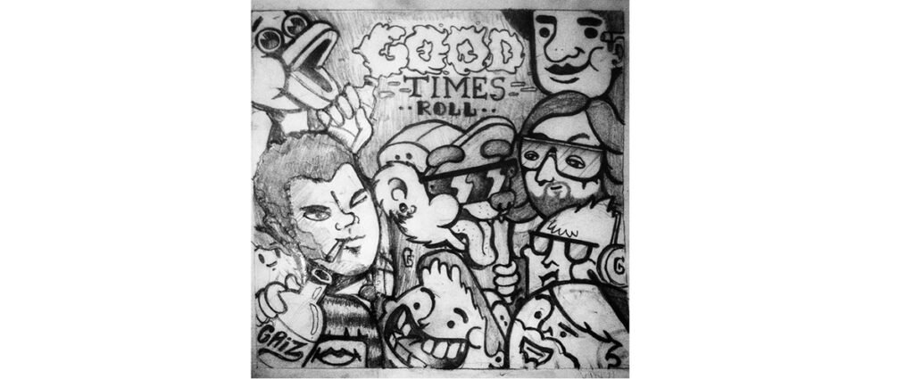 Le croquis de « Good Times Roll » — Cristobal Ojeda Newfren