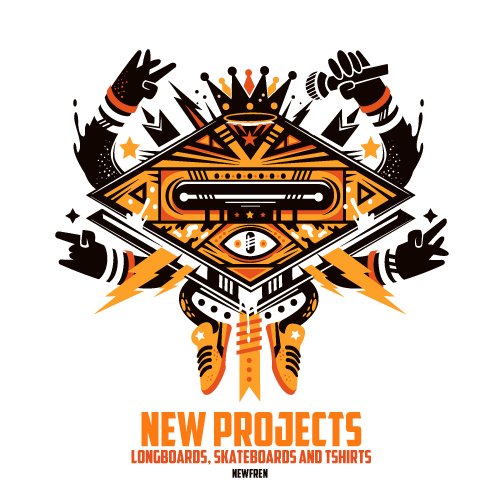 « New projects », l’affiche de série — Cristobal Ojeda Newfren