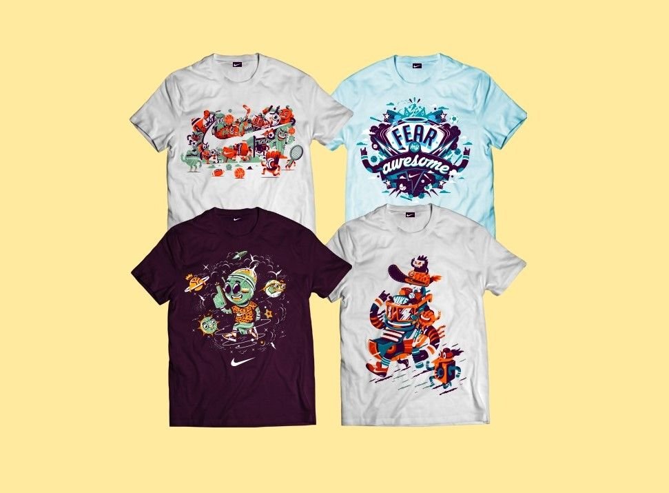Nike : les t-shirts — Cristobal Ojeda Newfren