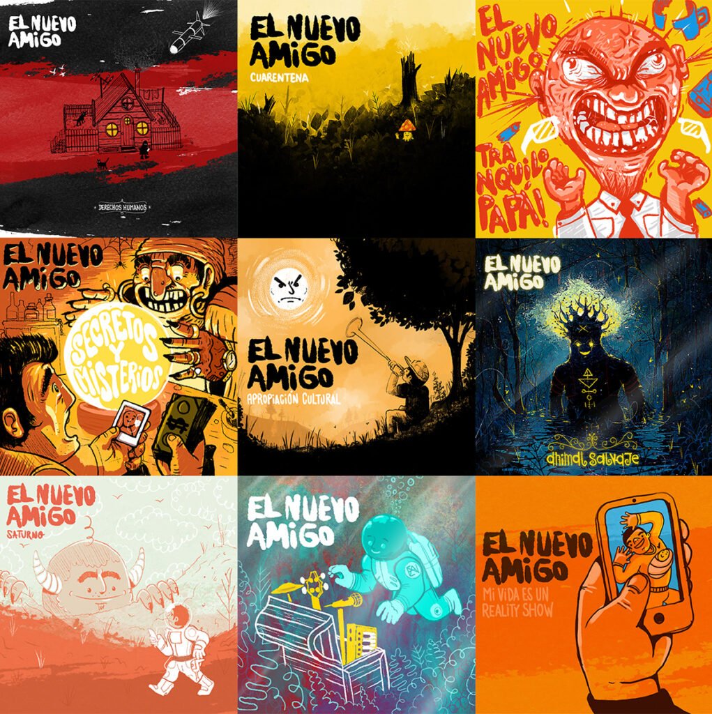 Série « El nuevo amigo » — Cristobal Ojeda Newfren