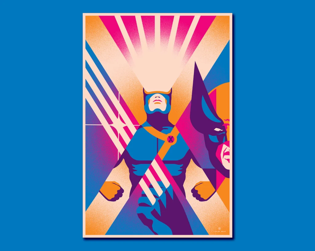 Affiche X-Men — Clark Orr