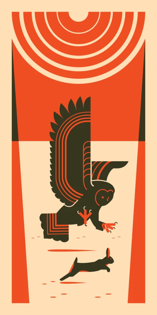 Menagerie Art Series — Hibou — Clark Orr