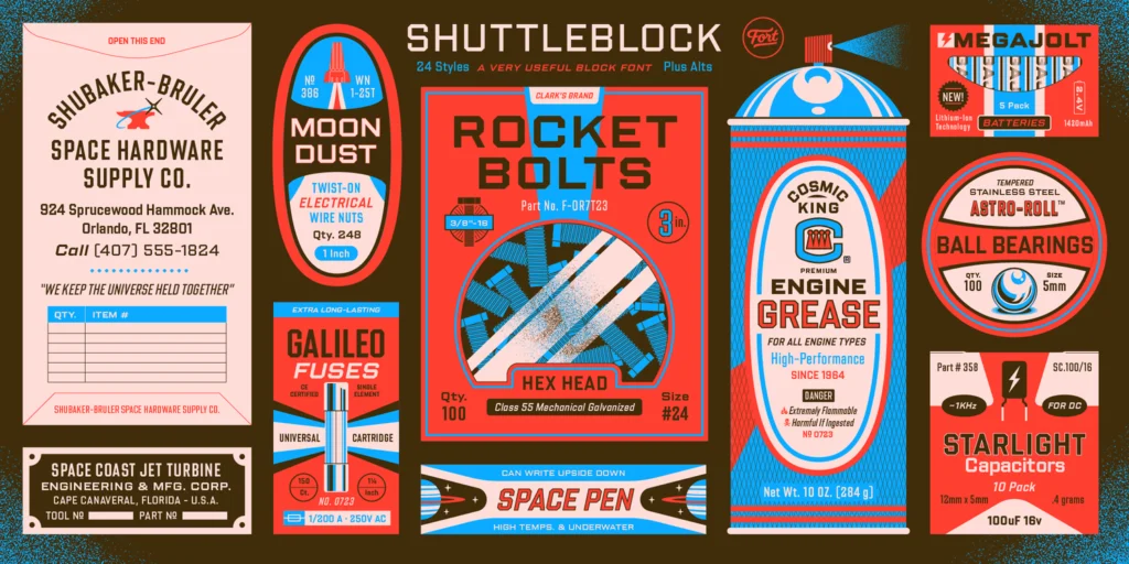 Police Shuttleblock — présentation — Clark Orr