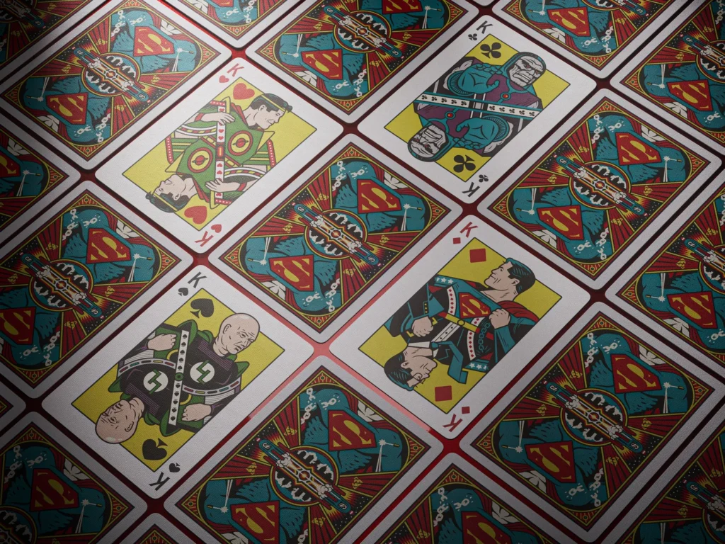 Superman — cartes et étui — Clark Orr