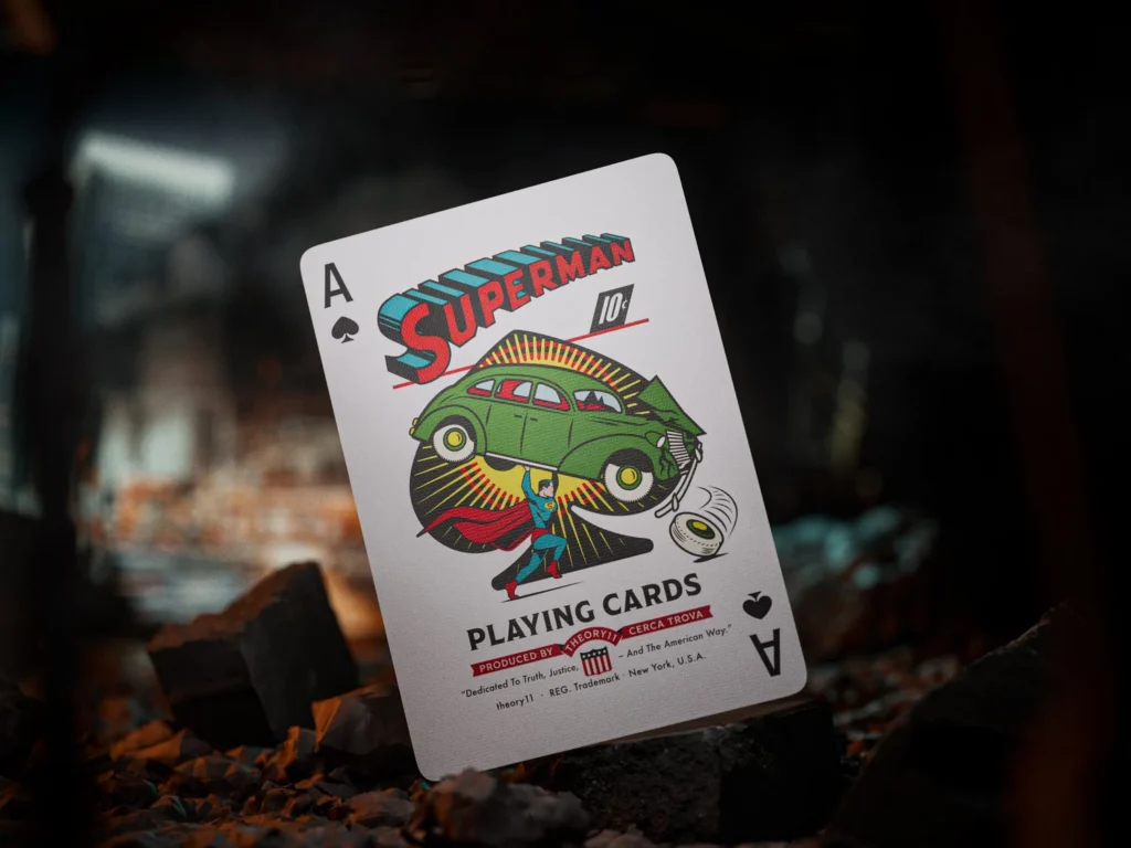 Superman — jeu de cartes (Theory11) — Clark Orr