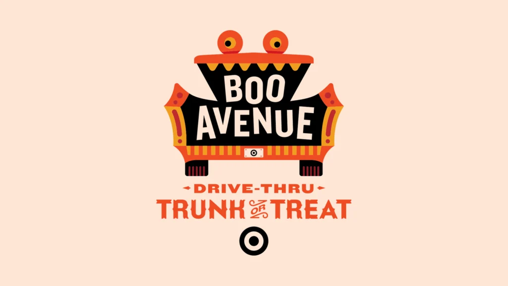 Target « Boo Avenue » — logo — Clark Orr