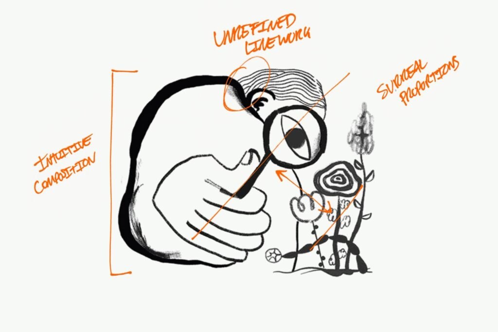 Mailchimp — inspiration « art brut » — COLLINS